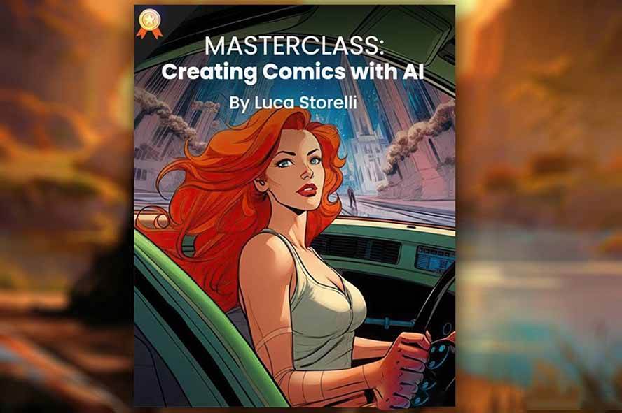 (17299期)Midjourney AI漫画创作课,脚本构思、人物设计、排版合成,零基础创作完整漫画或系列插画