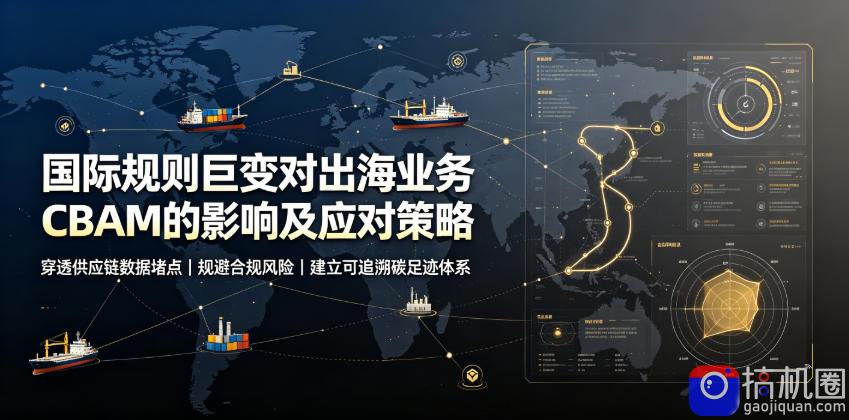 国际规则巨变对出海业务CBAM的影响及应对策略，帮助企业穿透供应链数据堵点，规避合规风险
