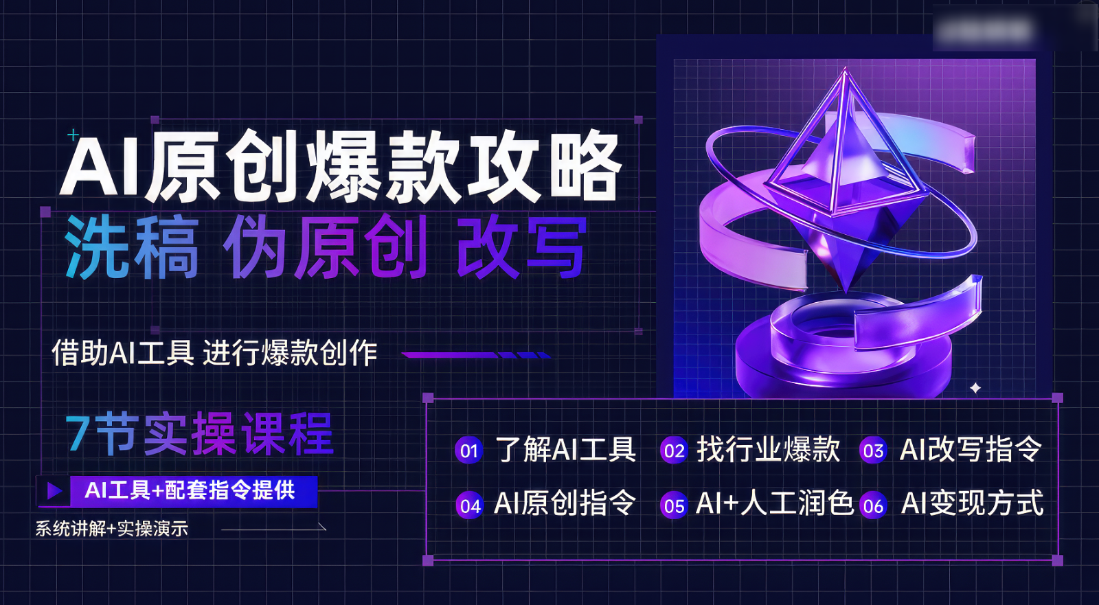 AI原创爆款攻略，洗稿改写伪原创必备，轻松创作10万 爆款文案