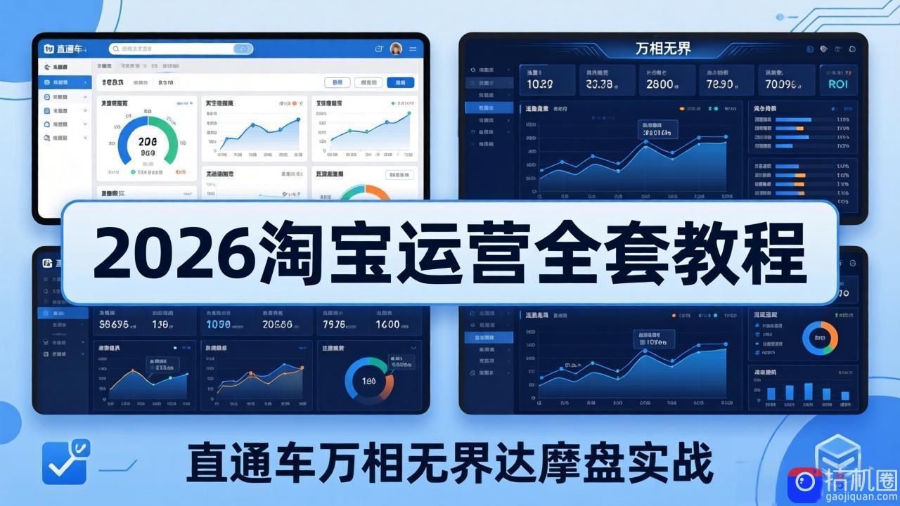 2026淘宝运营全套教程(更新7月