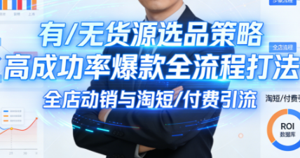 子鹏讲电商·淘宝私家班(更新2026)