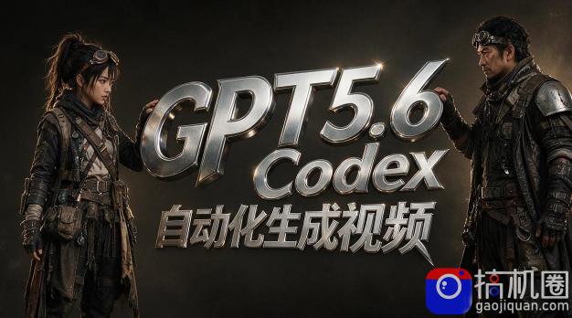 GPT5.6 Codex自动化视频生成：提示词设计×角色设定×封面海报×工作流思路，高效产出AI视频