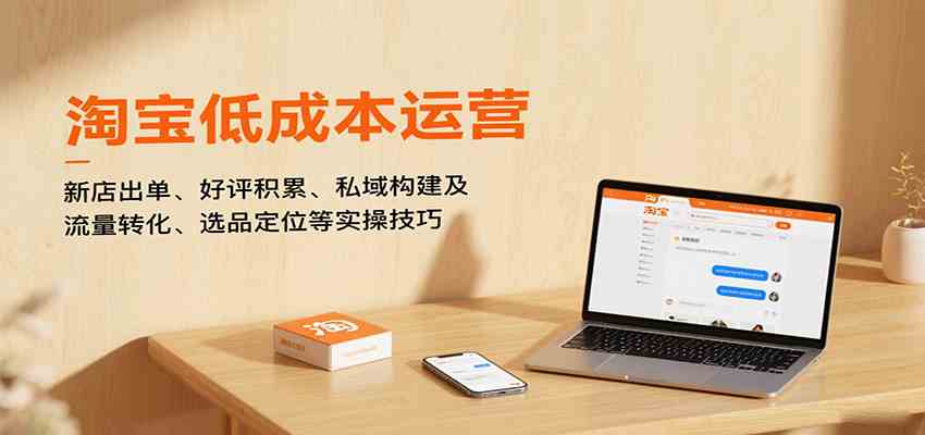 淘宝低成本运营，新店出单、好评积累、私域构建及流量转化、选品定位等（更新9月）