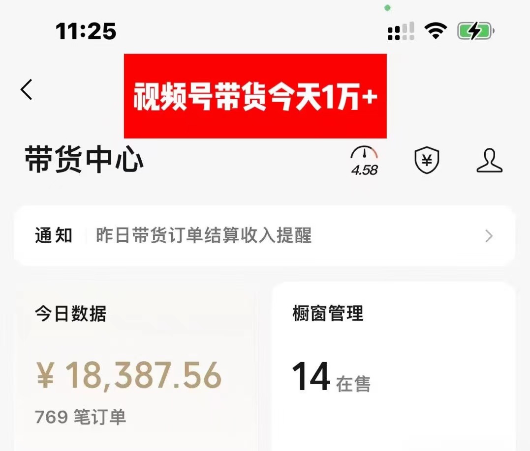 （11205期）视频号中年粉核心玩法 日收益2000  不投流小白轻松上手