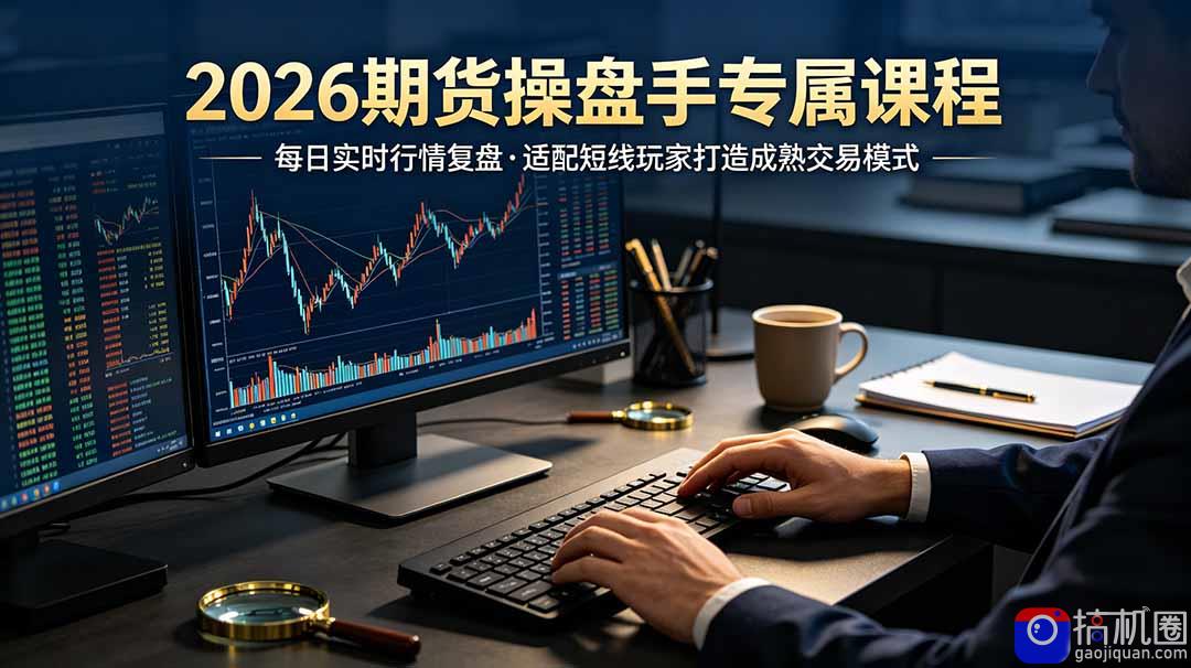 2026期货操盘手专属课程-更新7月11，每日实时行情复盘，适配短线玩家打造成熟交易模式