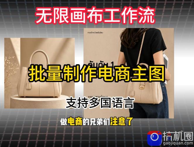 批量复刻电商爆款主图工作流搭建教学，批量下载，支持多国语言，不管是国内电商还是跨境店群都能用