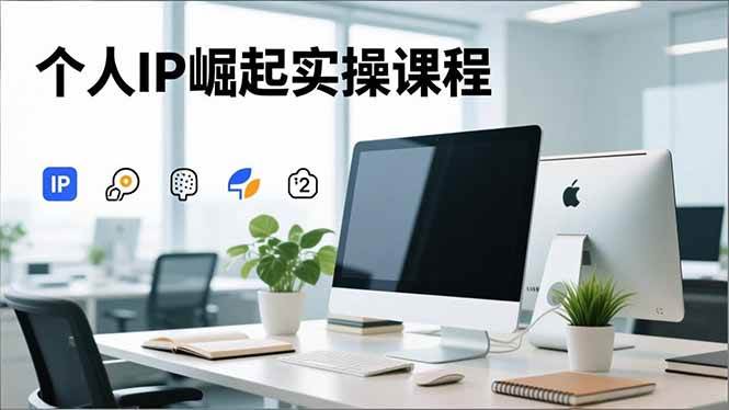 (16616期)个人IP崛起实操课程,IP思维塑造 赛道精准调研 账号高变现搭建 内容创作