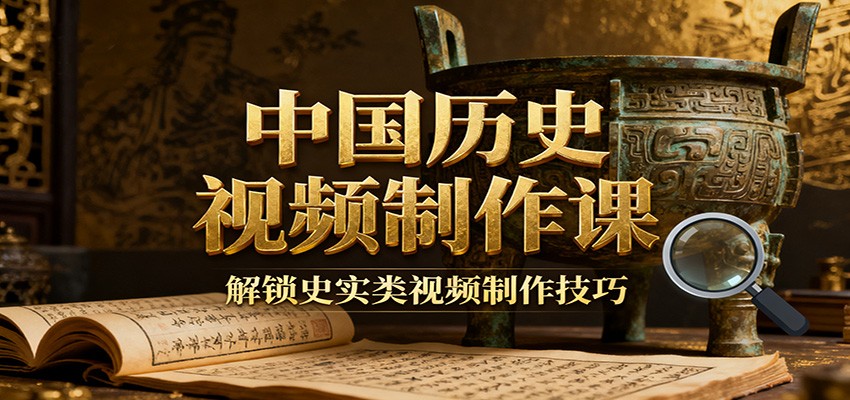 中国历史视频制作课：疆域地图集 参考文案 练习素材，解锁史实类视频制作技巧