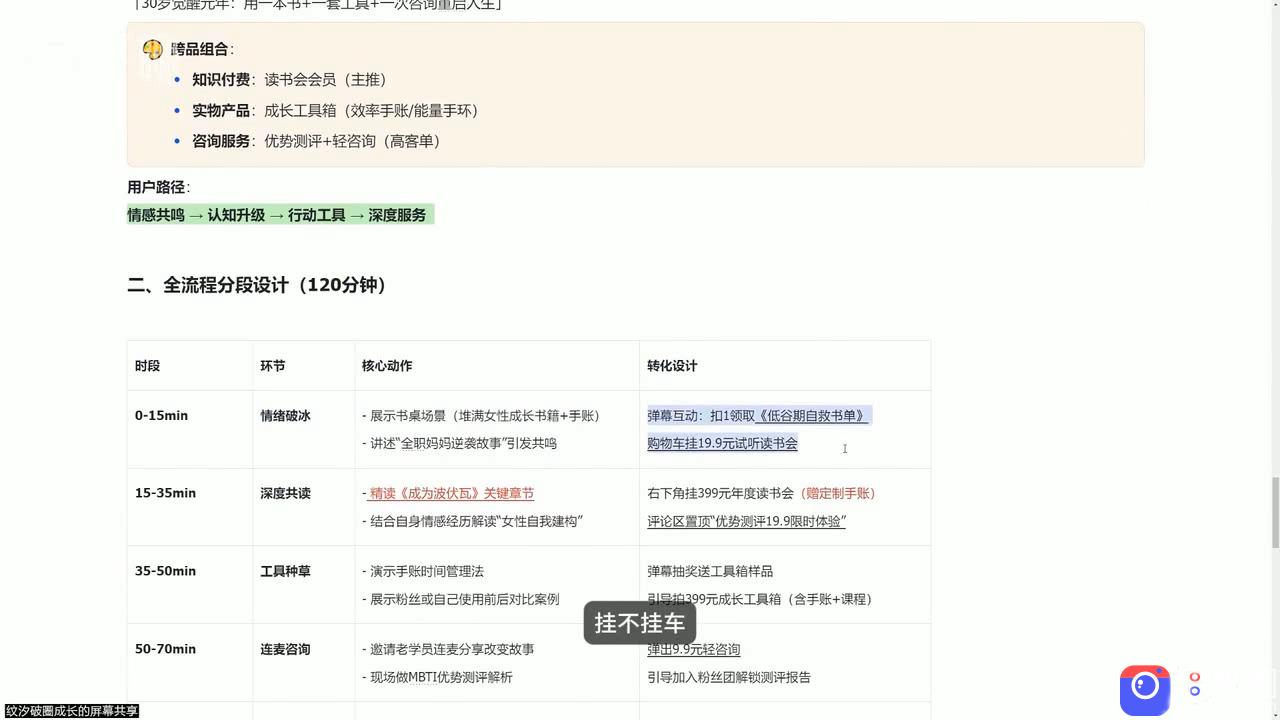 纹汐·直播话术留人变现训练营