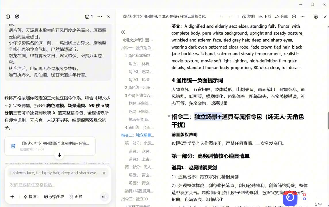 AI漫剧 AI短视频大师课(更新6月)
