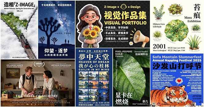 Z-Image – 逼真照片级文生图神器 WebUI ComfyUI工作流 一键整合包