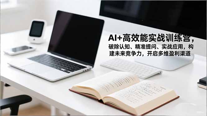 AI 高效能实战训练营，破除认知、精准提问、实战应用，构建未来竞争力，开启多维盈利渠道