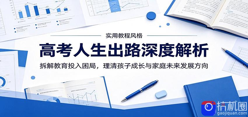 高考人生出路深度解析：拆解教育投入困局，理清孩子成长与家庭未来发展方向