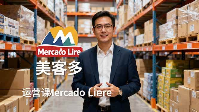 (16292期)2025美客多Mercado Libre运营课:账号注册/产品上传/促销活动/自发货模式