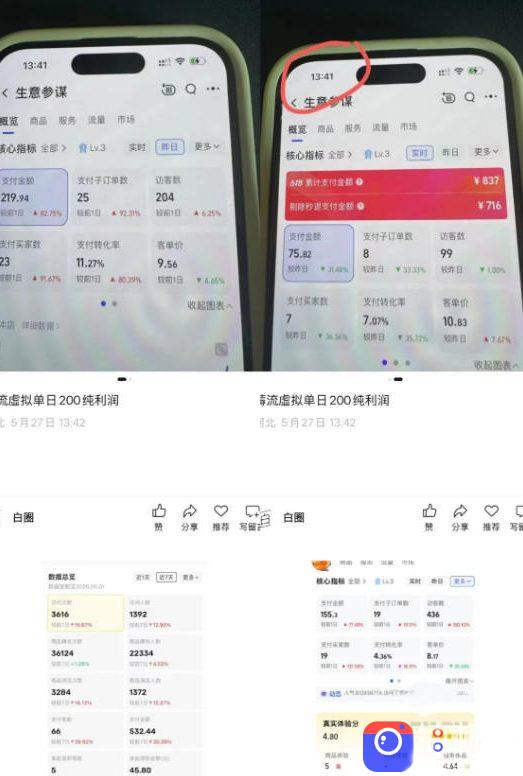 薅流虚拟2.0陪跑课，0成本AI流程化操作，淘宝 闲鱼同步玩法，上一次货两个平台有收益，单店每天200纯利润