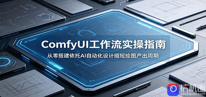 ComfyUI 工作流实操指南：从零搭建依托AI自动化设计缩短绘图产出周期