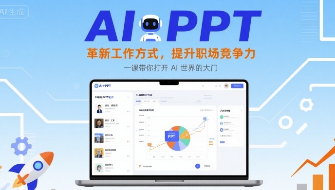 AI PPT：革新工作方式，提升职场竞争力，一课带你打开 AI 世界的大门