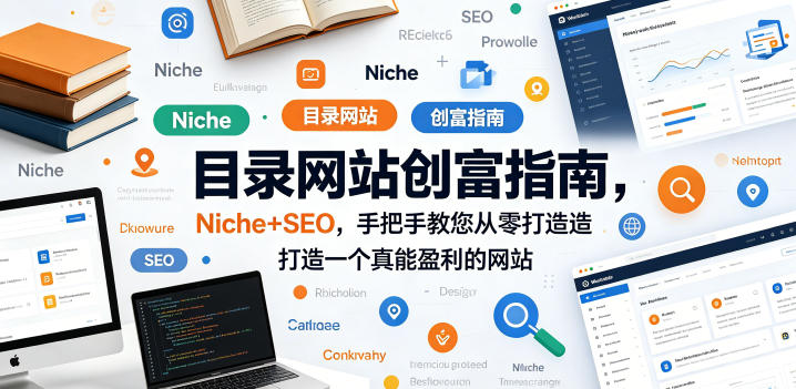 目录网站创富指南，Niche SEO，手把手教您从零打造打造一个真能盈利的网站【原创双语字幕】