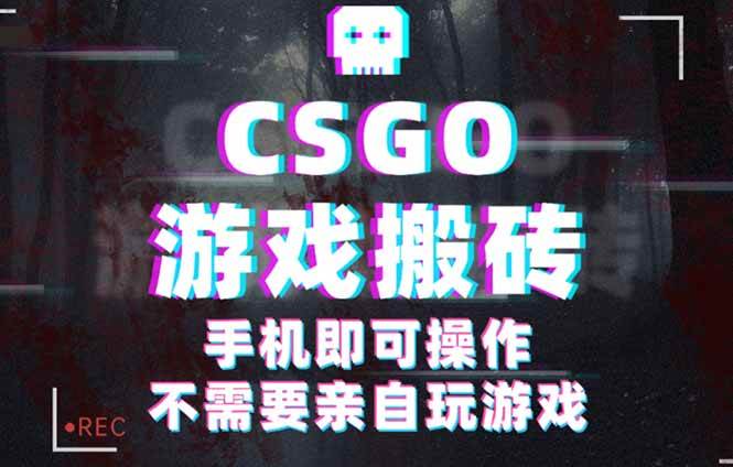 （16090期）CSGO游戏挂机捡漏，单日扫货500 ，年底小高峰上车可吃肉，手机即可操作…