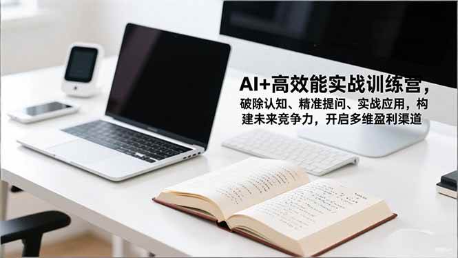 (16635期)AI 高效能实战训练营,破除认知、精准提问、实战应用,构建未来竞争力,开启多维盈利渠道