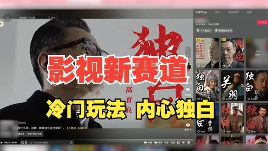最新影视解说玩法,人物独白,30天涨粉24万 ,全流程拆解【揭秘】