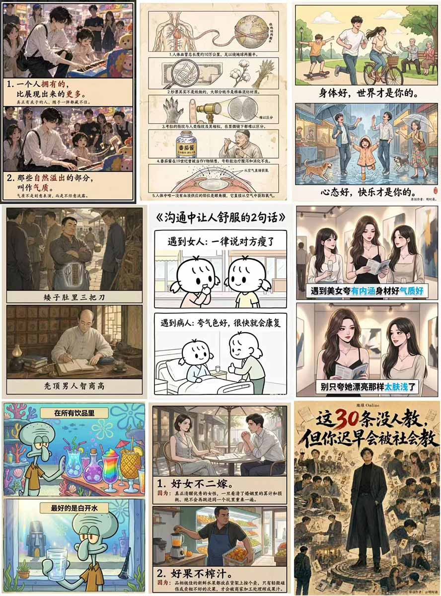 外面卖699元的抖音10W粉博主AI绘图实战课:提示词 爆款复刻 漫画创作 封面设计,从0掌握AI作图与变现完整流程