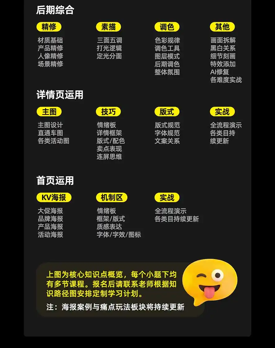 电商头等舱AI设计全能进阶2026新课：PS 即梦 Nano Banana ComfyUI，从产品精修到详情页全案设计