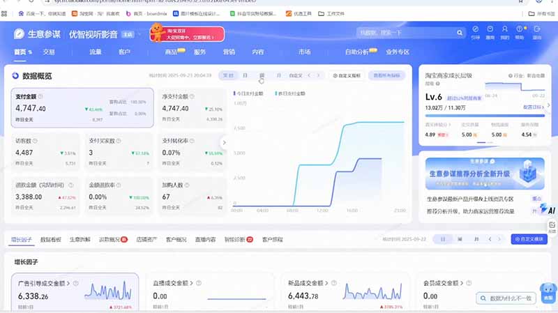 淘宝VIP特训课-更新0917:蓝海选品 付费投放|短视频AI运营|大促起爆全流程,破解店铺无流量无利润难题
