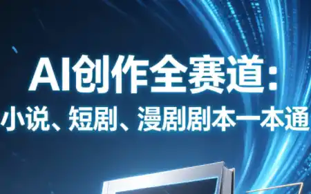 AI创作全赛道:小说、短剧、漫剧剧本一本通(更新9月)