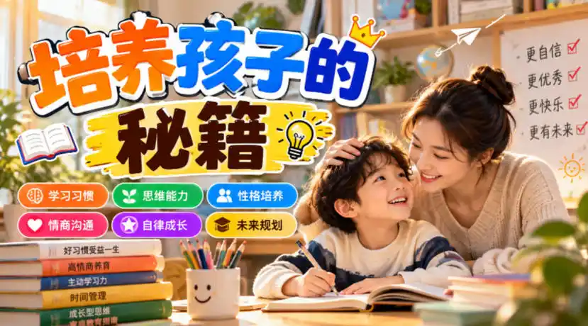 某公众号付费文章:培养孩子的秘籍
