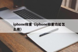 iphone称重（iphone称重功能怎么用）