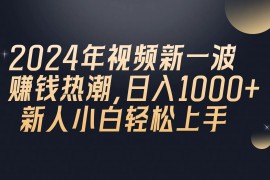 （10504期）2024年QQ聊天视频新一波赚钱热潮，日入1000  新人小白轻松上手