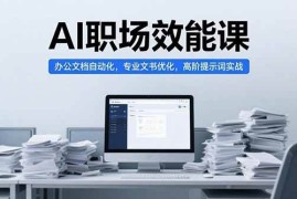 （15371期）AI职场效能课，办公文档自动化，专业文书优化，高阶提示词实战