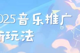 2025新版音乐推广赛道最新玩法，打造出自己的账号风格