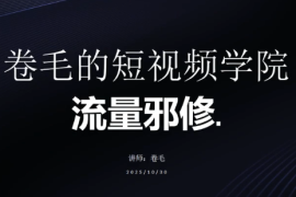 卷毛的短视频学院流量邪修