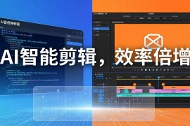 （18322期）AI剪辑入门到精通实战：千问音视频转写 AI筛选文案 剪映精剪，一套SOP让你剪视频效率翻10倍