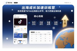 出海成长加速训练营，系统覆盖TikTok出海核心环节，助力把握出海机遇(更新)