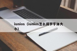 iunios（iunios怎么调节字体大小）