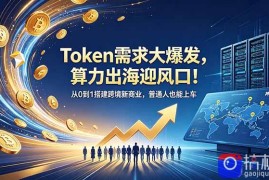 Token需求大爆发，算力出海迎风口！从0到1搭建跨境新商业，普通人也能上车