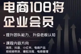 贾真108将电商·电商圈(更新9月)
