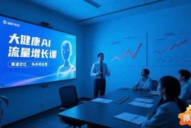 （15396期）大健康AI流量增长课，赛道定位方法论，AI数字人内容生产，私域转化运营…