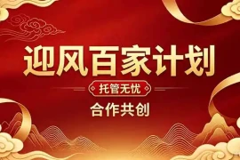 2026年还在为找创业项目迷茫。迎风计划将颠覆你的认知，改变你的人生轨迹。