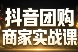 程老师·抖音团购商家实战课