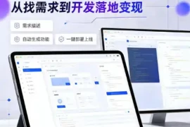 手把手教会你ai编程制作软件到变现全路径，零基础小白轻松上手，从找需求到开发落地变现【揭秘】
