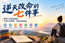 付费文章：逆天改命的七件事，看透人生底层逻辑，打破认知局限，实现自我突破
