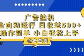 （13668期）广告挂机，知识分享，全自动500 项目