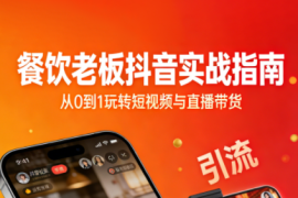 餐饮老板抖音实战指南：短视频引流 直播卖团购 精准投流 私域运营