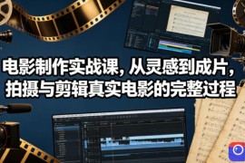 电影制作实战课，从灵感到成片，拍摄与剪辑真实电影的完整过程【原创双语字幕】
