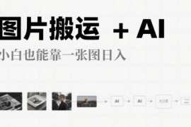 图片搬运 AI，小白也能靠一张图，日入4张