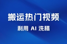 小红书复制粘贴蓝海项目，搬运热门视频，0 基础，一天300 